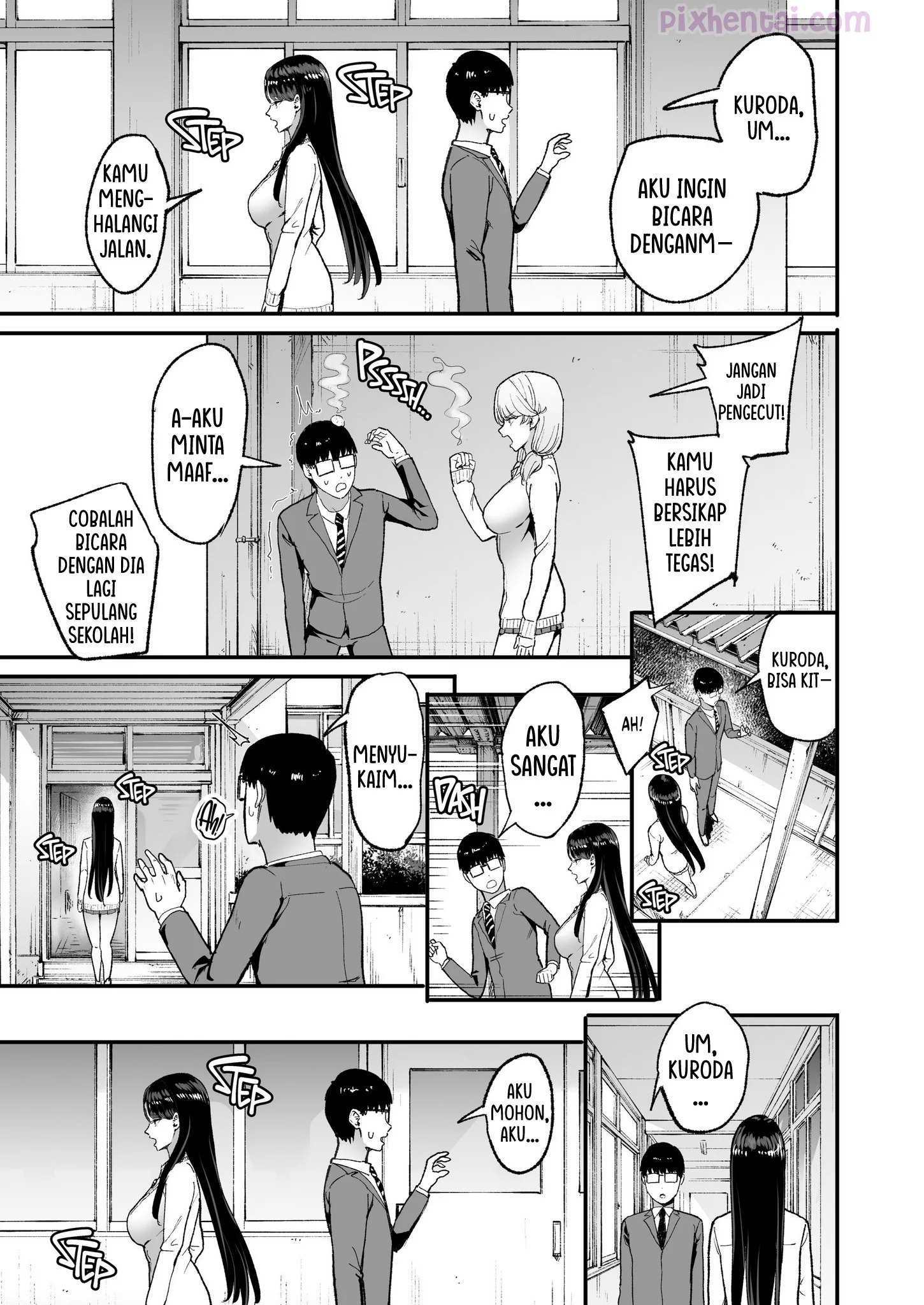 Komik hentai xxx manga sex bokep The Gyaru I Hang Out with Lets Me Use Her Pussy 5 page 13